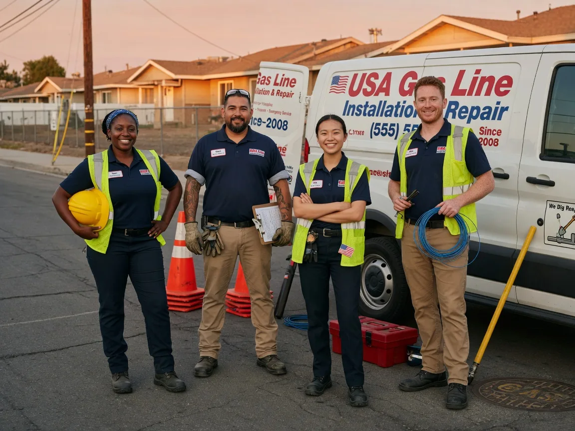 Gas Line Installation company in Colesburg, IA